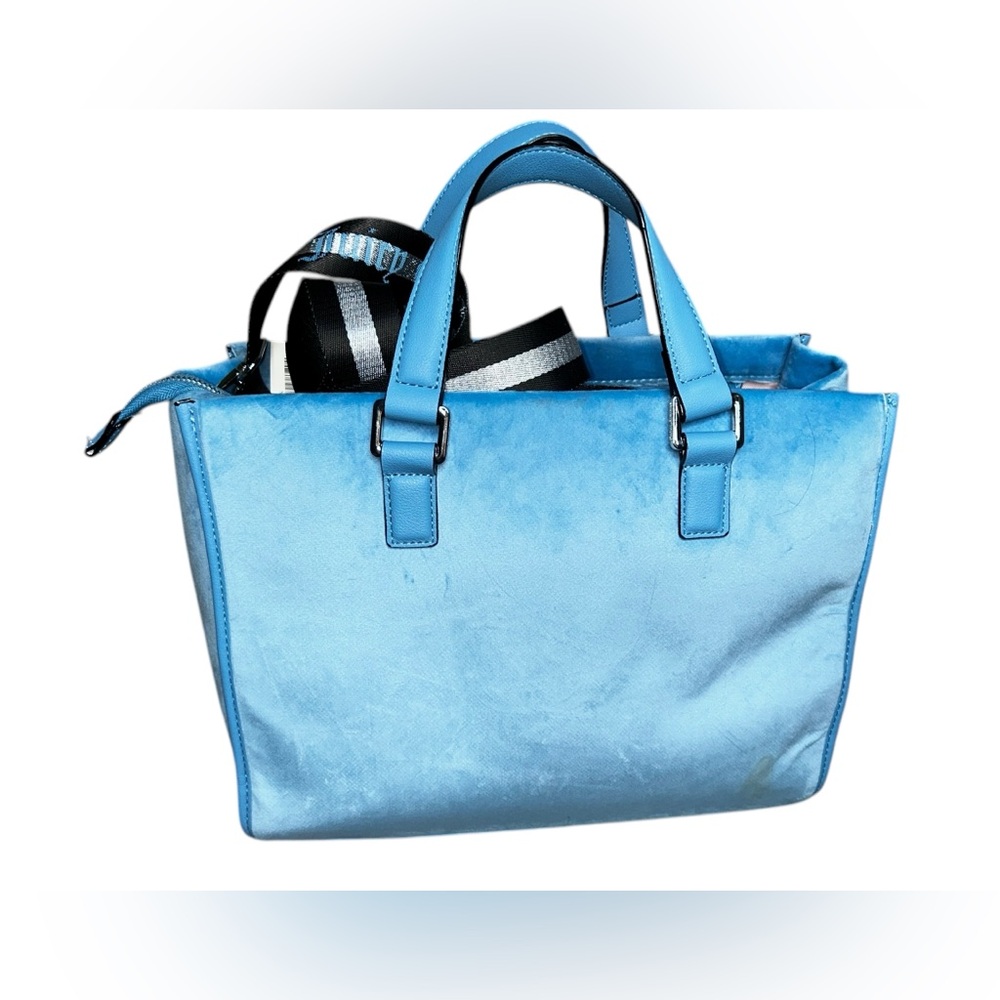 🔥4PIECE BUNDLE🔥Juicy Couture Blue Women's Bag And Wallet Set Includes Coin Pouch - Picture 10 of 12